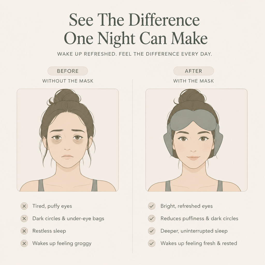 Luxury Weighted Eye Mask
